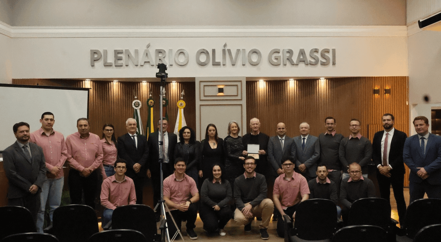 Creluz recebe homenagem do Poder Legislativo de Seberi