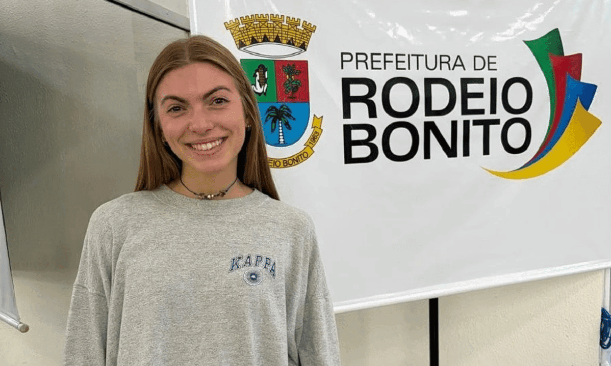 Rodeio Bonito recebe intercambista italiana em roda de conversa