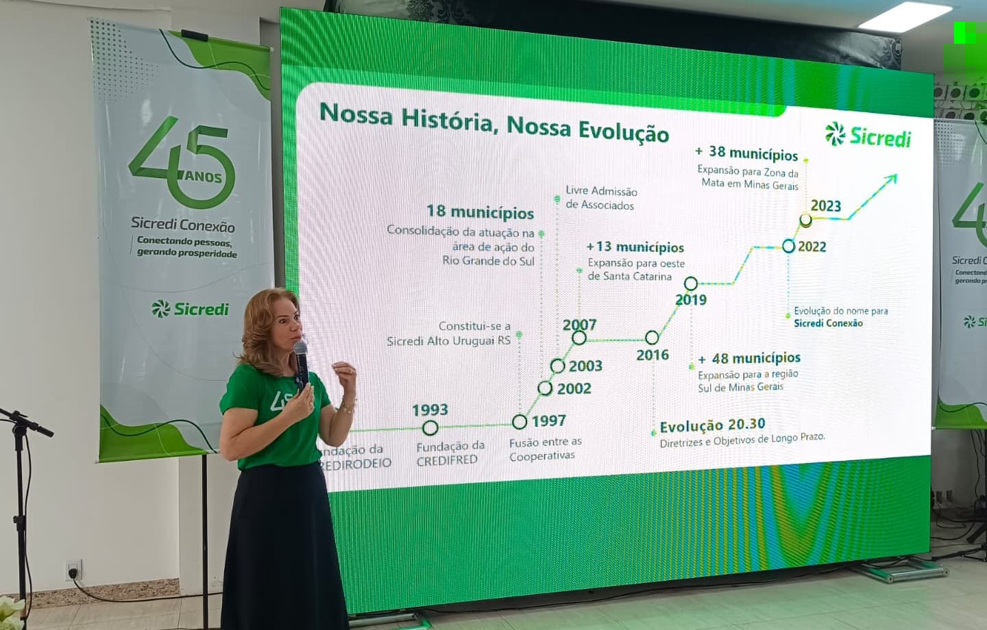 Sicredi Conexão lança programação comemorativa dos 45 anos 